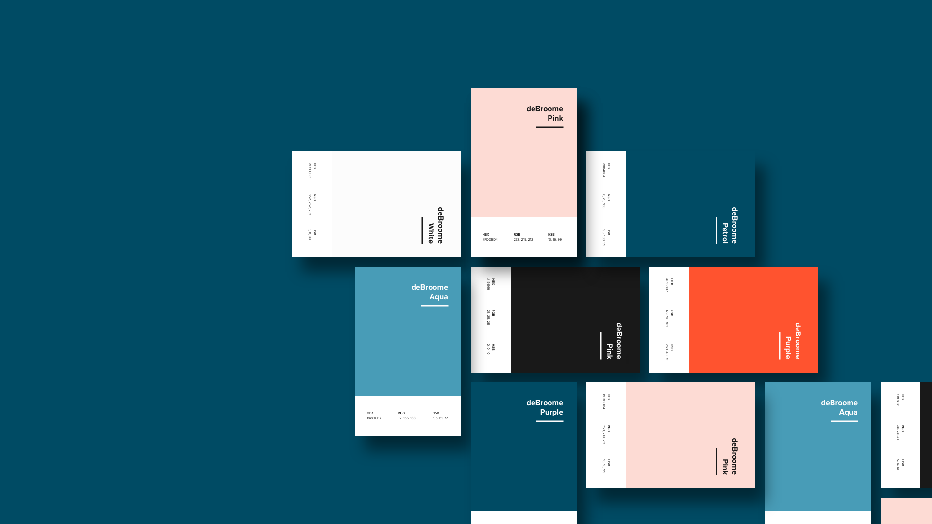 Color Palette Mixing and Distribution – Brand Guidelines